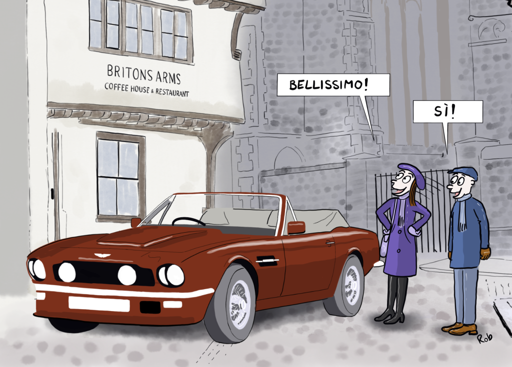 Aston Martin Cartoons