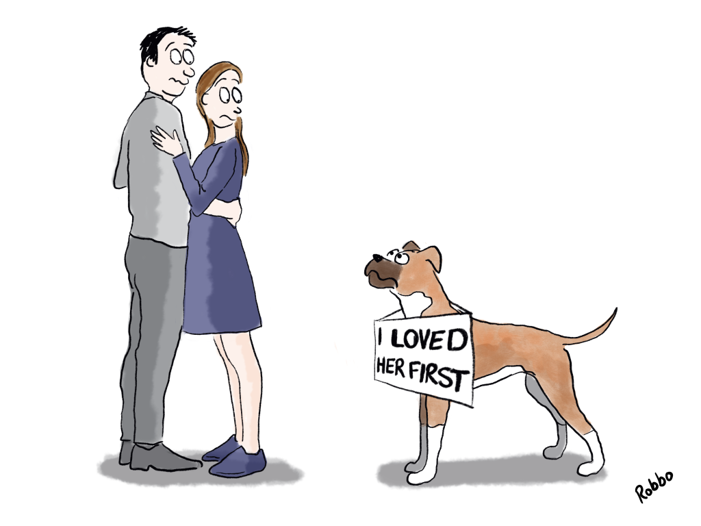 Dog cartoon