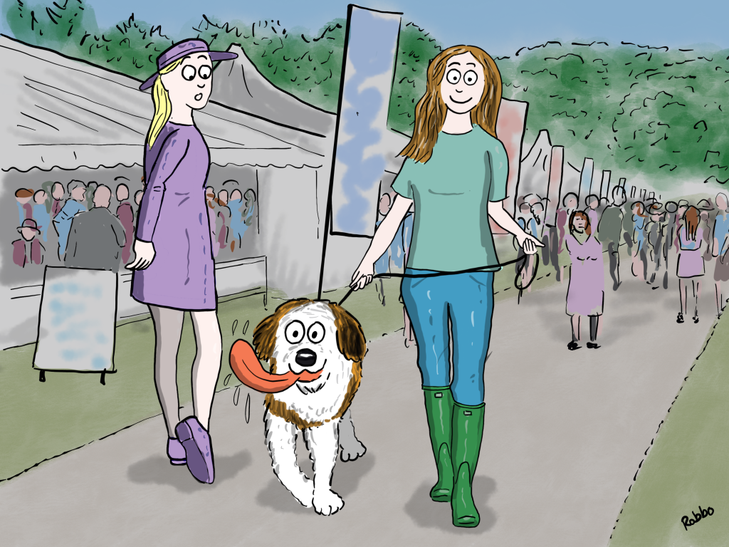 Event promotional cartoons