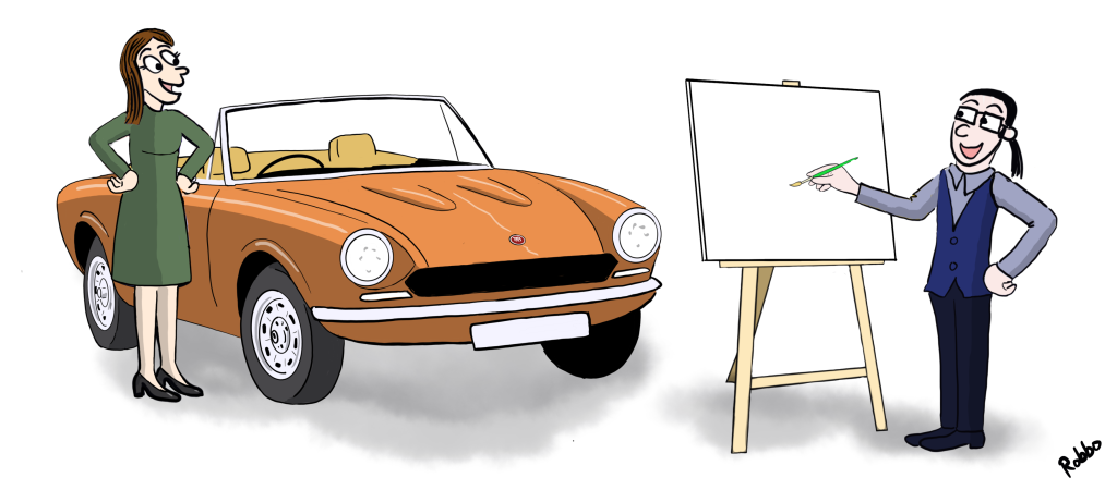 Fiat-124-cartoon