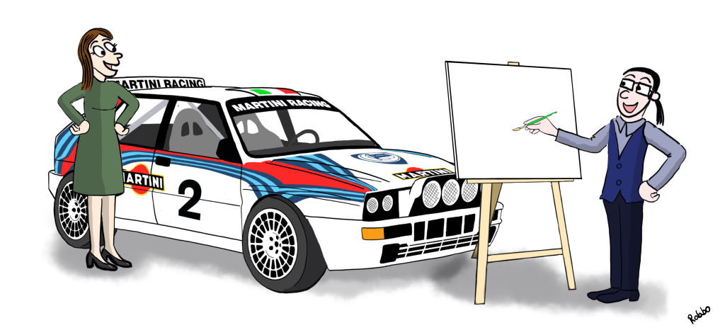 Lancia Delta art