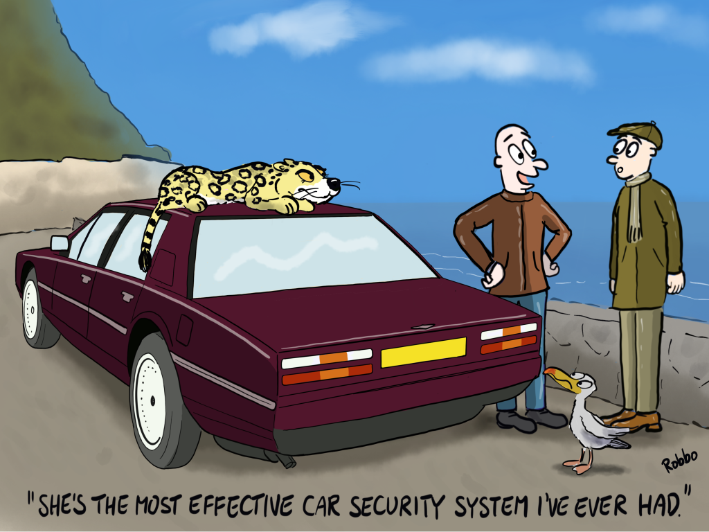 Aston Martin Lagonda Cartoon