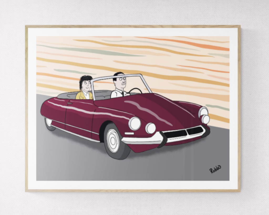 Citroen wall art
